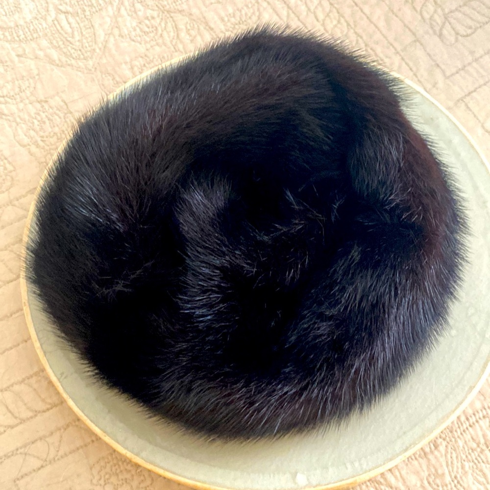 Gimbles vintage mink hat